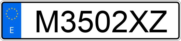 Numer rejestracyjny M3502XZ posiada VOLKSWAGEN CALIFORNIA