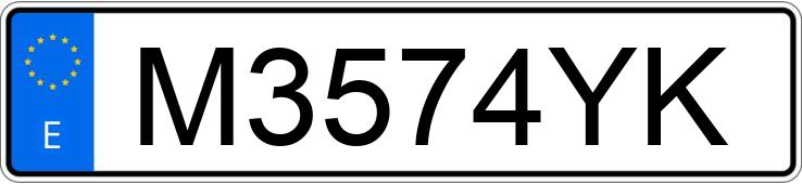 Numer rejestracyjny M3574YK posiada TOYOTA AVENSIS Numer rejestracyjny M3574YK posiada TOYOTA AVENSIS