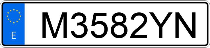 Numer rejestracyjny M3582YN posiada LAND ROVER RANGE ROVER