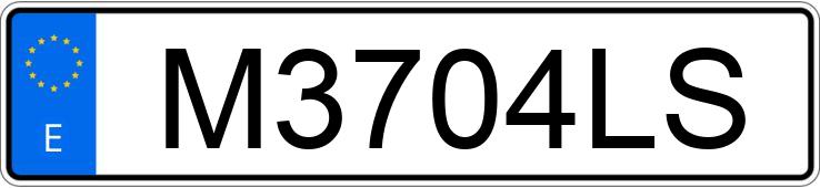 Numer rejestracyjny M3704LS posiada LAND ROVER DISCOVERY