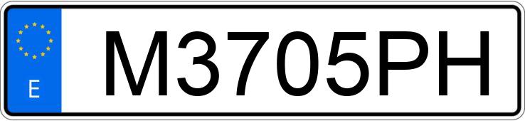 Numer rejestracyjny M3705PH posiada CITROEN XM Numer rejestracyjny M3705PH posiada CITROEN XM