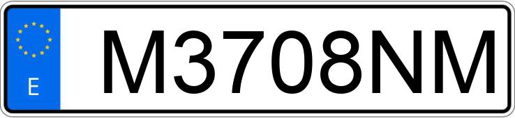 Numer rejestracyjny M3708NM posiada HONDA CBR 600