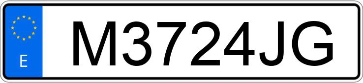 Numer rejestracyjny M3724JG posiada ALFA ROMEO 33