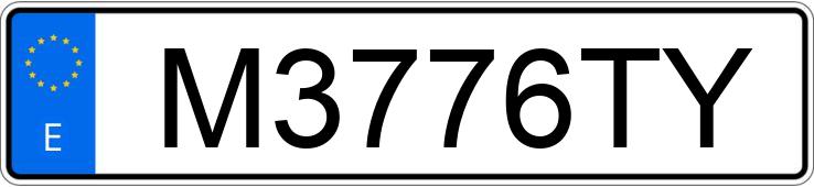 Numer rejestracyjny M3776TY posiada MAN L 2000