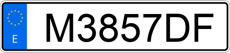 Numer rejestracyjny M3857DF posiada RENAULT 5 Numer rejestracyjny M3857DF posiada RENAULT 5