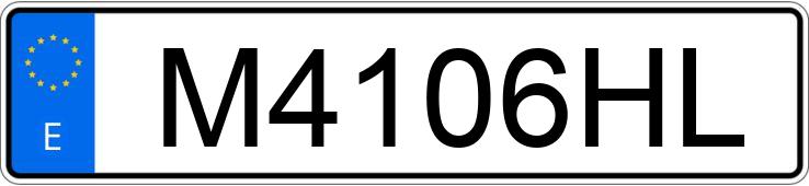 Numer rejestracyjny M4106HL posiada FERRARI TESTAROSSA