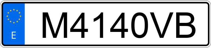 Numer rejestracyjny M4140VB posiada FORD MONDEO