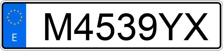 Numer rejestracyjny M4539YX posiada FORD MONDEO Numer rejestracyjny M4539YX posiada FORD MONDEO