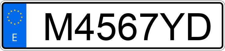 Numer rejestracyjny M4567YD posiada BMW SERIE 3 Numer rejestracyjny M4567YD posiada BMW SERIE 3