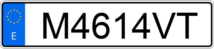 Numer rejestracyjny M4614VT posiada PEUGEOT 406