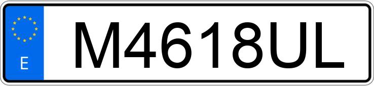 Numer rejestracyjny M4618UL posiada OPEL COMBO