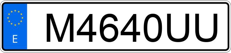 Numer rejestracyjny M4640UU posiada BMW SERIE 5 Numer rejestracyjny M4640UU posiada BMW SERIE 5