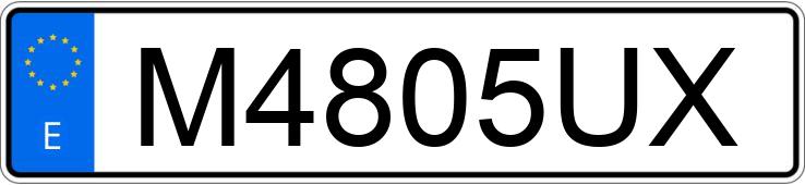 Numer rejestracyjny M4805UX posiada BMW SERIE 3 Numer rejestracyjny M4805UX posiada BMW SERIE 3