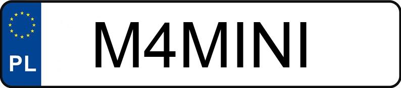 Numer rejestracyjny M4MINI posiada MINI [BMW] Mini Countryman S 2.0 Mild Hybrid MR`24 E6 Classic ALL4