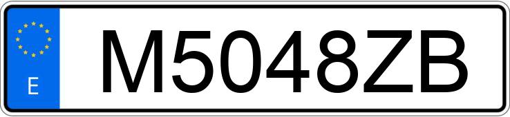 Numer rejestracyjny M5048ZB posiada AUDI A4