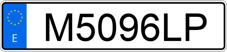 Numer rejestracyjny M5096LP posiada SAAB 900
