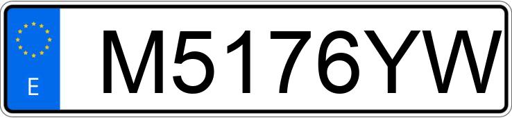 Numer rejestracyjny M5176YW posiada CITROEN SAXO Numer rejestracyjny M5176YW posiada CITROEN SAXO