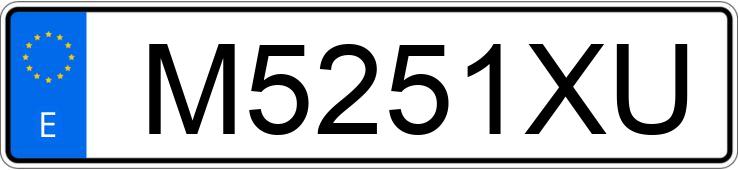 Numer rejestracyjny M5251XU posiada PEUGEOT 406