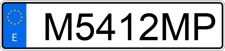 Numer rejestracyjny M5412MP posiada NISSAN PRIMERA