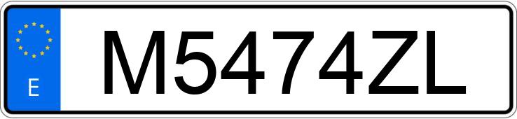 Numer rejestracyjny M5474ZL posiada MERCEDES A (168-169)