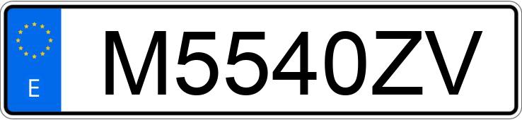 Numer rejestracyjny M5540ZV posiada SEAT LEON Numer rejestracyjny M5540ZV posiada SEAT LEON