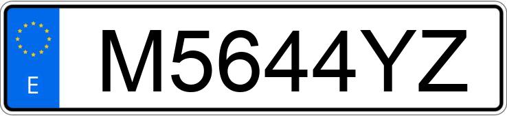 Numer rejestracyjny M5644YZ posiada SEAT LEON