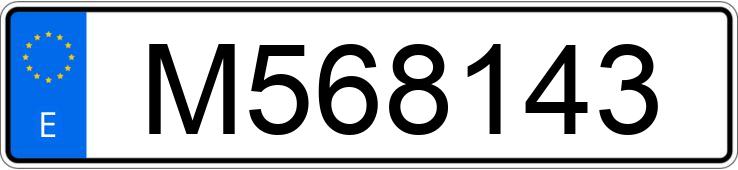 Numer rejestracyjny M568143 posiada CITROEN 2 CV