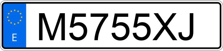 Numer rejestracyjny M5755XJ posiada VOLVO 850