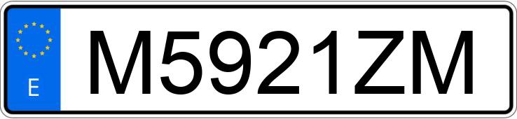 Numer rejestracyjny M5921ZM posiada FIAT BRAVO Numer rejestracyjny M5921ZM posiada FIAT BRAVO