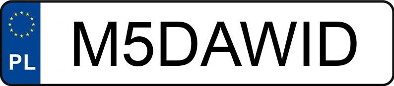 Numer rejestracyjny M5DAWID posiada AUDI Q5 SPORTBACK 55 TFSI E