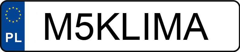 Numer rejestracyjny M5KLIMA posiada VOLKSWAGEN Tiguan 2.0 TSI MR`24 E6EB Life 4MOTION DSG