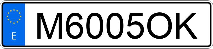Numer rejestracyjny M6005OK posiada NISSAN 100 NX Numer rejestracyjny M6005OK posiada NISSAN 100 NX