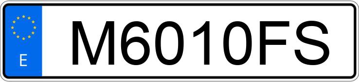 Numer rejestracyjny M6010FS posiada NISSAN PATROL