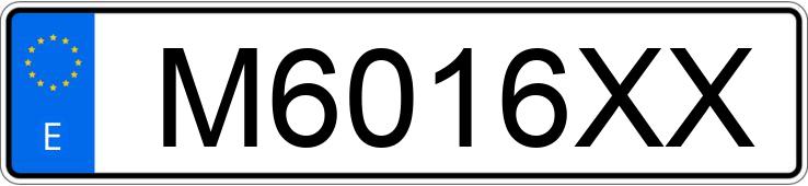 Numer rejestracyjny M6016XX posiada HYUNDAI ACCENT