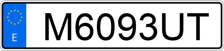 Numer rejestracyjny M6093UT posiada CITROEN SAXO