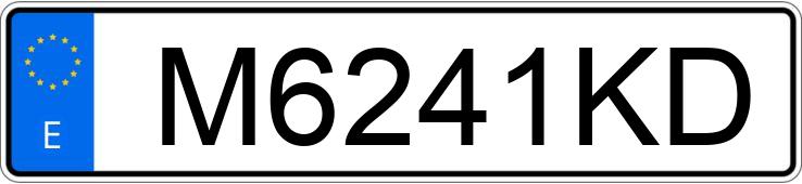 Numer rejestracyjny M6241KD posiada RENAULT 25 Numer rejestracyjny M6241KD posiada RENAULT 25