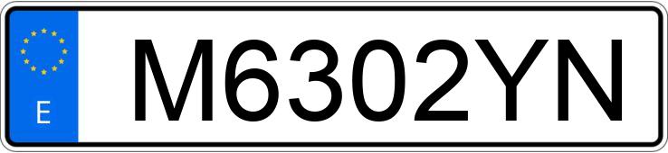 Numer rejestracyjny M6302YN posiada RENAULT CLIO