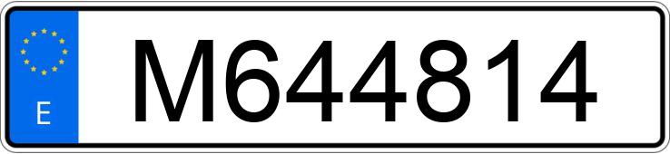 Numer rejestracyjny M644814 posiada CHEVROLET-GM IMPALA Numer rejestracyjny M644814 posiada CHEVROLET-GM IMPALA