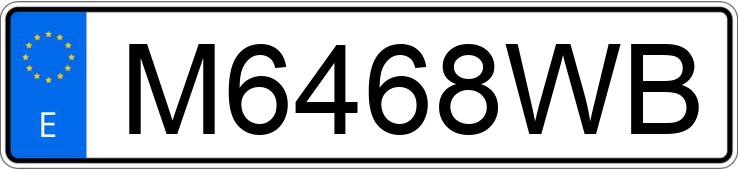 Numer rejestracyjny M6468WB posiada BMW Z3 Numer rejestracyjny M6468WB posiada BMW Z3