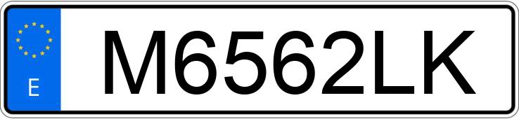 Numer rejestracyjny M6562LK posiada VOLKSWAGEN JETTA