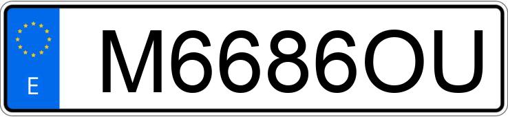 Numer rejestracyjny M6686OU posiada CITROEN AX Numer rejestracyjny M6686OU posiada CITROEN AX