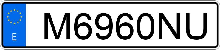 Numer rejestracyjny M6960NU posiada RENAULT 19 Numer rejestracyjny M6960NU posiada RENAULT 19