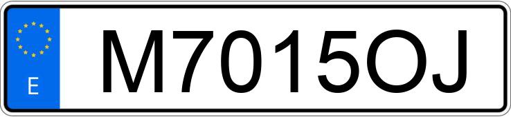 Numer rejestracyjny M7015OJ posiada HONDA PRELUDE Numer rejestracyjny M7015OJ posiada HONDA PRELUDE