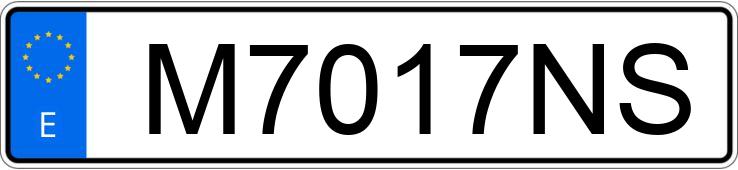 Numer rejestracyjny M7017NS posiada SEAT TOLEDO Numer rejestracyjny M7017NS posiada SEAT TOLEDO