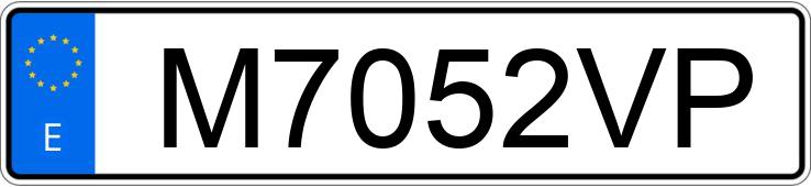 Numer rejestracyjny M7052VP posiada BMW SERIE 5 Numer rejestracyjny M7052VP posiada BMW SERIE 5