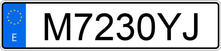 Numer rejestracyjny M7230YJ posiada FIAT-IVECO 35.12