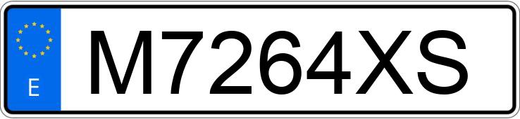 Numer rejestracyjny M7264XS posiada AUDI A3 1.9 TDI (90CV)