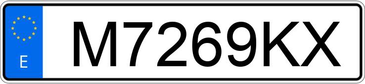 Numer rejestracyjny M7269KX posiada BMW SERIE 5