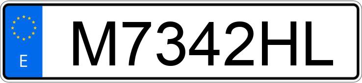 Numer rejestracyjny M7342HL posiada FORD ORION