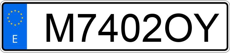 Numer rejestracyjny M7402OY posiada BMW SERIE 3 Numer rejestracyjny M7402OY posiada BMW SERIE 3